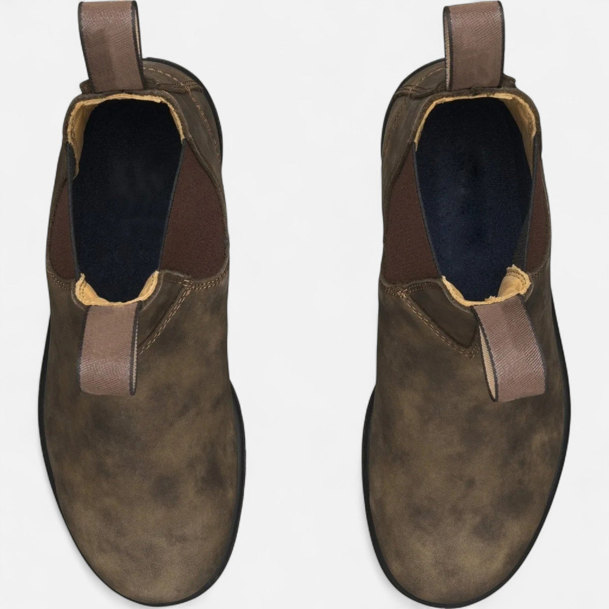 Men's Chelsea Boots Slip On Elastic Panel Secure Grip Sole 3