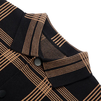 Men's Cardigan Textured Knit Relaxed Fit Breathable with Ribbed Cuffs 3