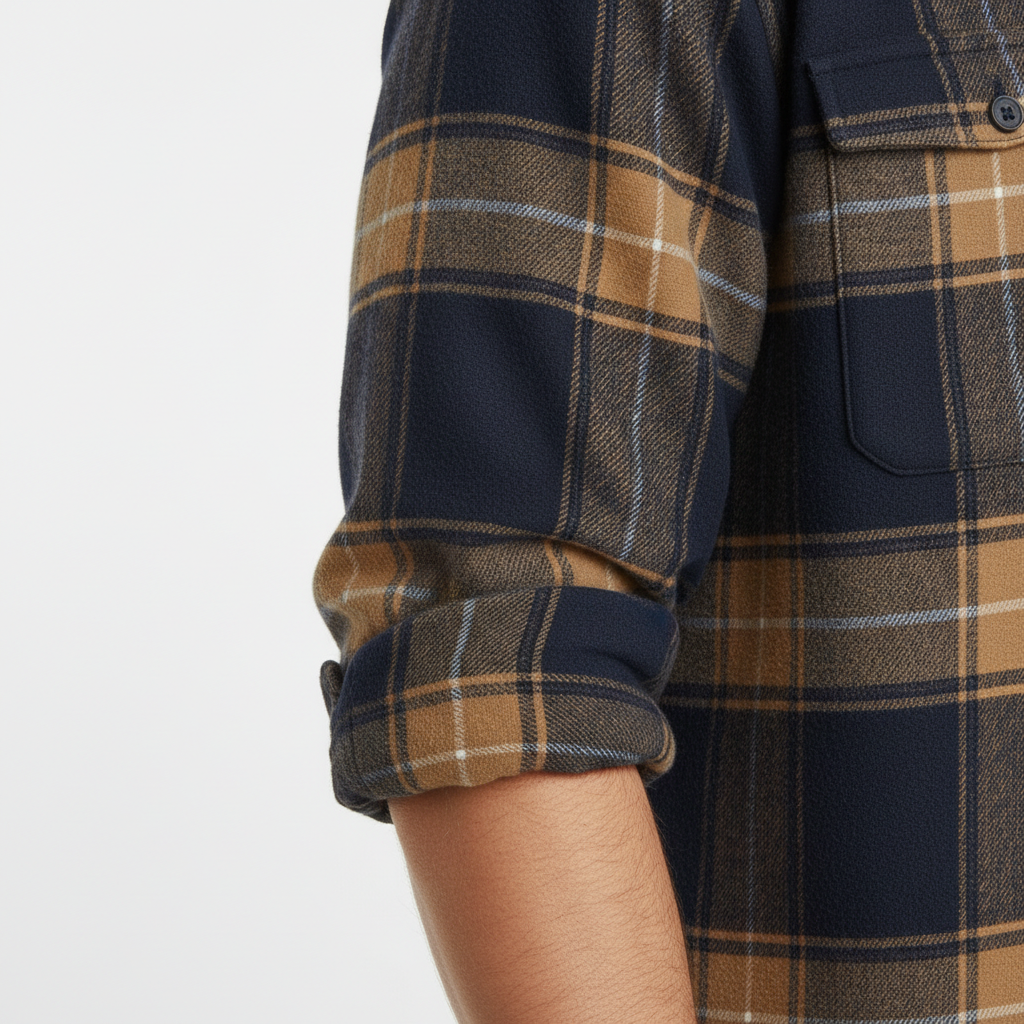 Men's Flannel Shirt | Warm & Wrinkle Resistant 10