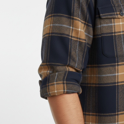 Men's Flannel Shirt | Warm & Wrinkle Resistant 10