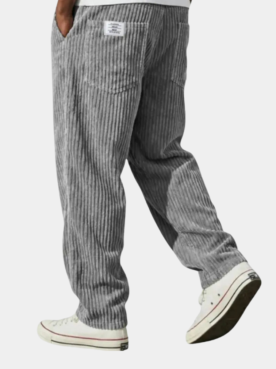 Ronald | Comfortable and relaxed fit corduroy trousers 1