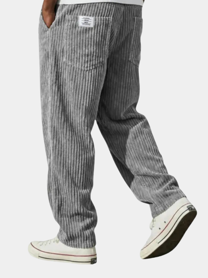 Ronald | Comfortable and relaxed fit corduroy trousers 1
