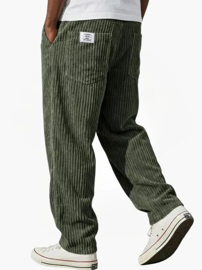Ronald | Comfortable and relaxed fit corduroy trousers 8