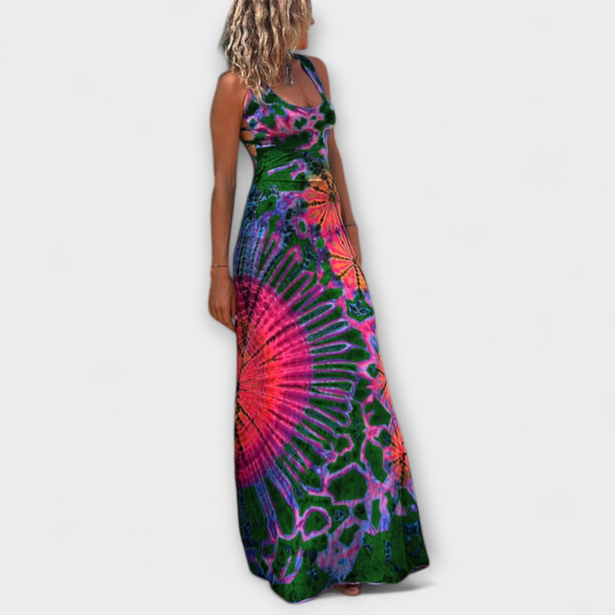 Ronja - La Bamba Tie-Dye Maxi Dress for Any Occasion