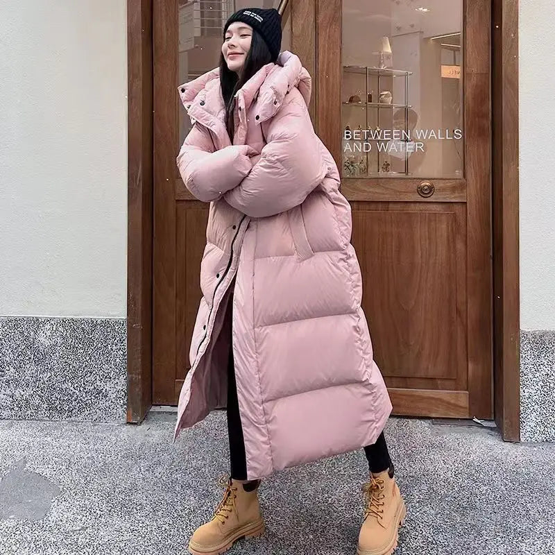 Women's Long Jacket | Hooded & Warm 2