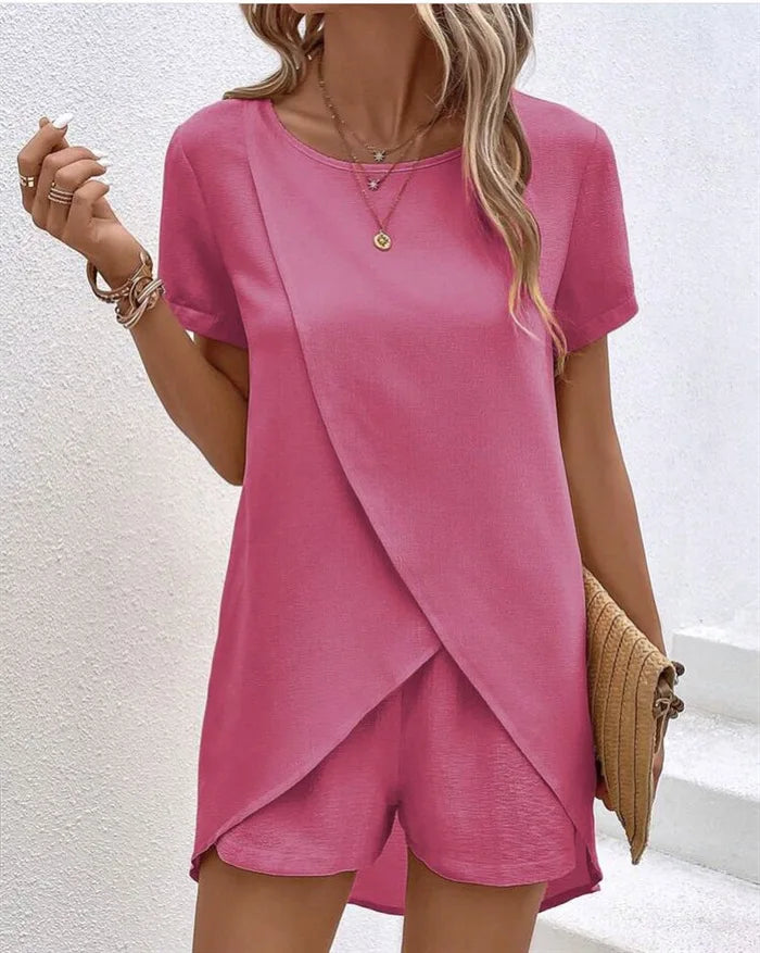 Elaine | Chic Cotton Twin Set for Any Occasion