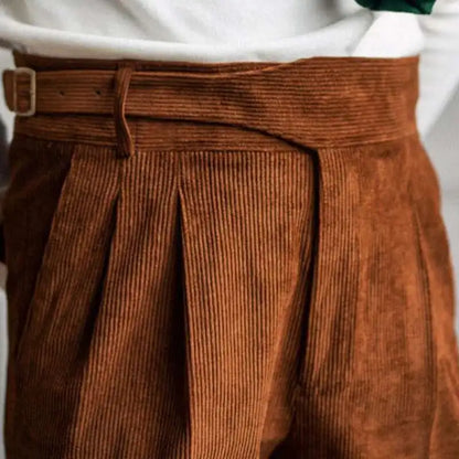 Men's Gurkha Trousers | Adjustable Waist & Tapered Fit 1