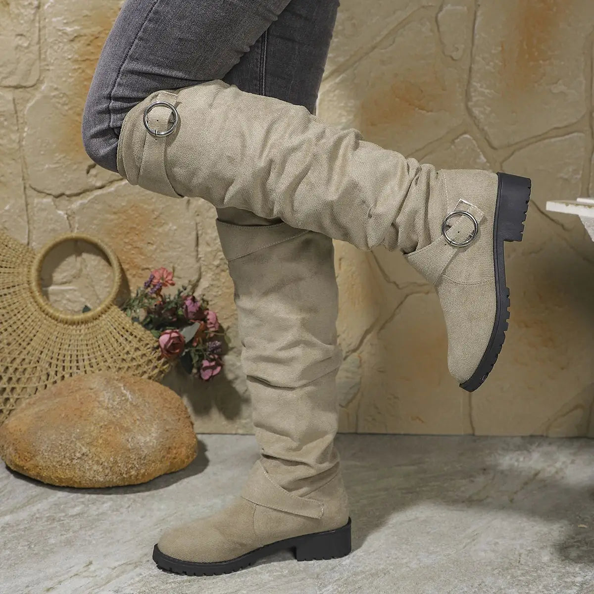 Women's Knee High Boots | Slouchy Fit & All Day Comfort 4