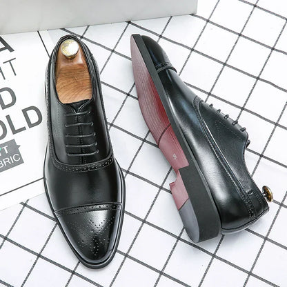 Men's Dress Shoes | Lace-Up & Perforated Toe 1