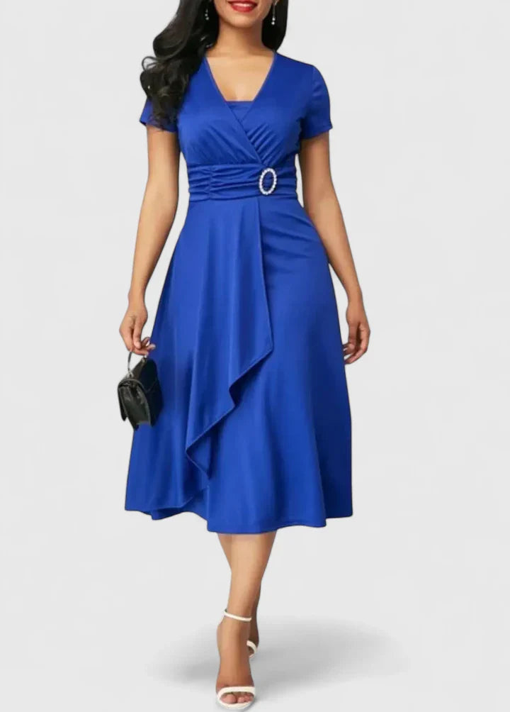 Zhyrelle | Chic Midi Dress for Any Occasion
