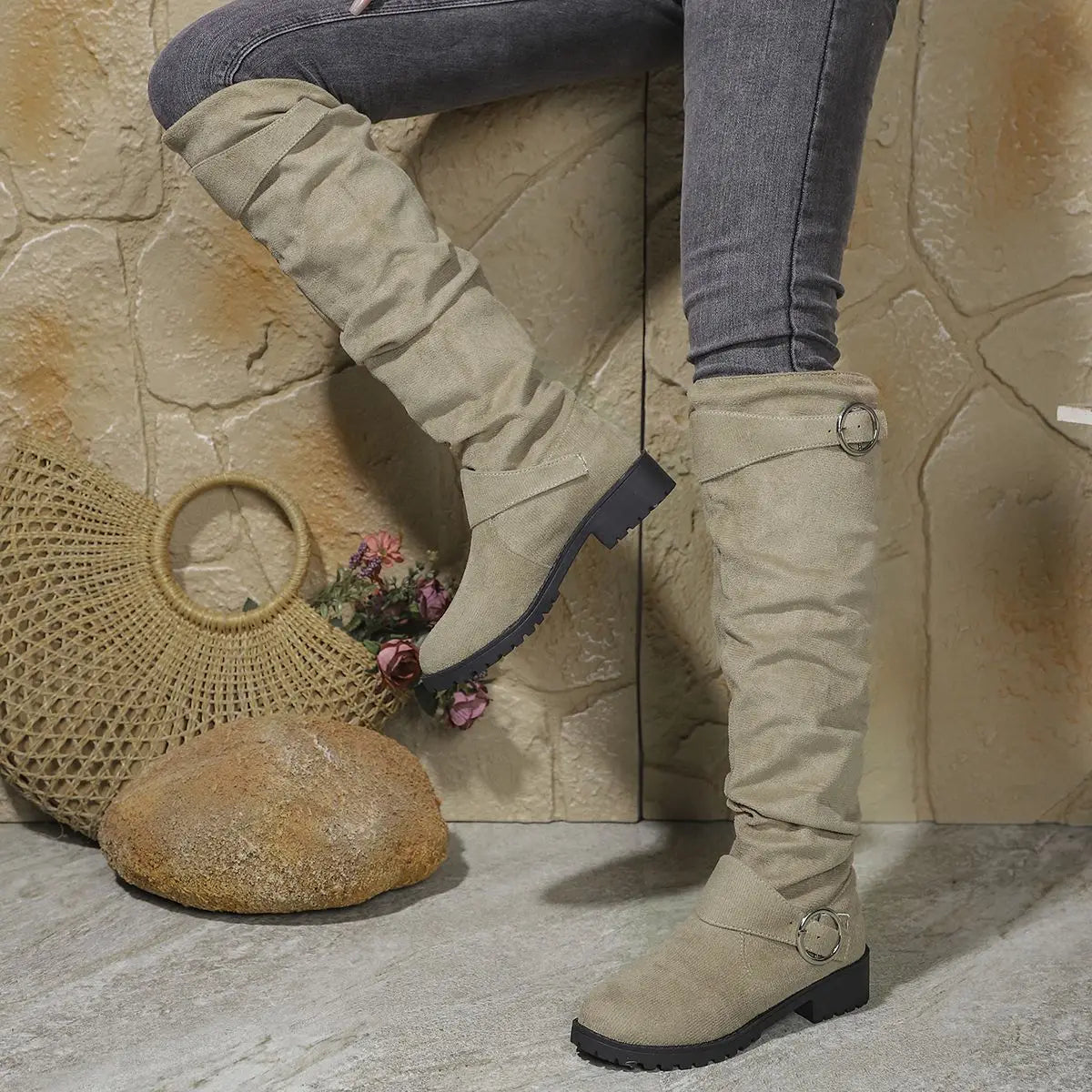 Women's Knee High Boots | Slouchy Fit & All Day Comfort 7