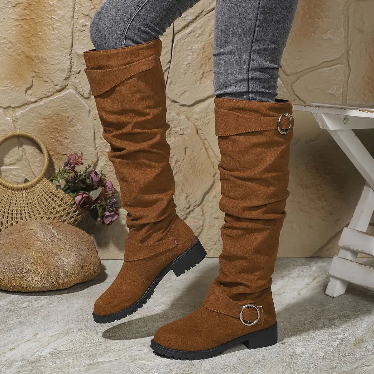 Women's Knee High Boots | Slouchy Fit & All Day Comfort 2