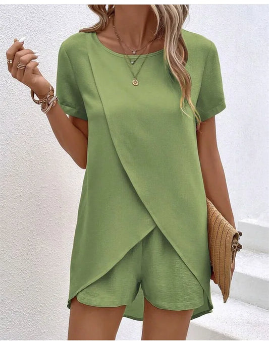Elaine | Chic Cotton Twin Set for Any Occasion