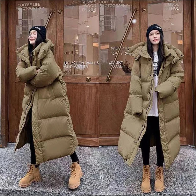 Women's Long Jacket | Hooded & Warm 1