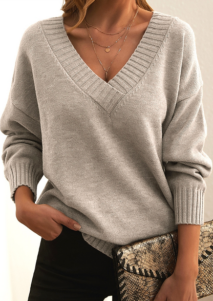 Women's V-Neck Sweater | Soft & Warm 5