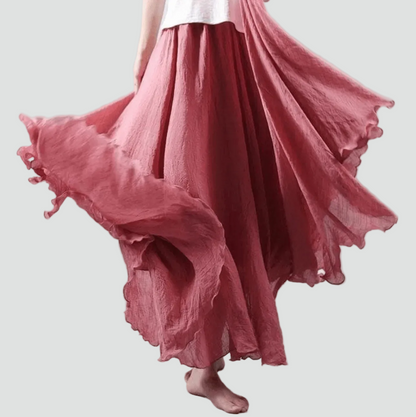Women's Maxi Skirt | Boho Style & Flowy Fit 3