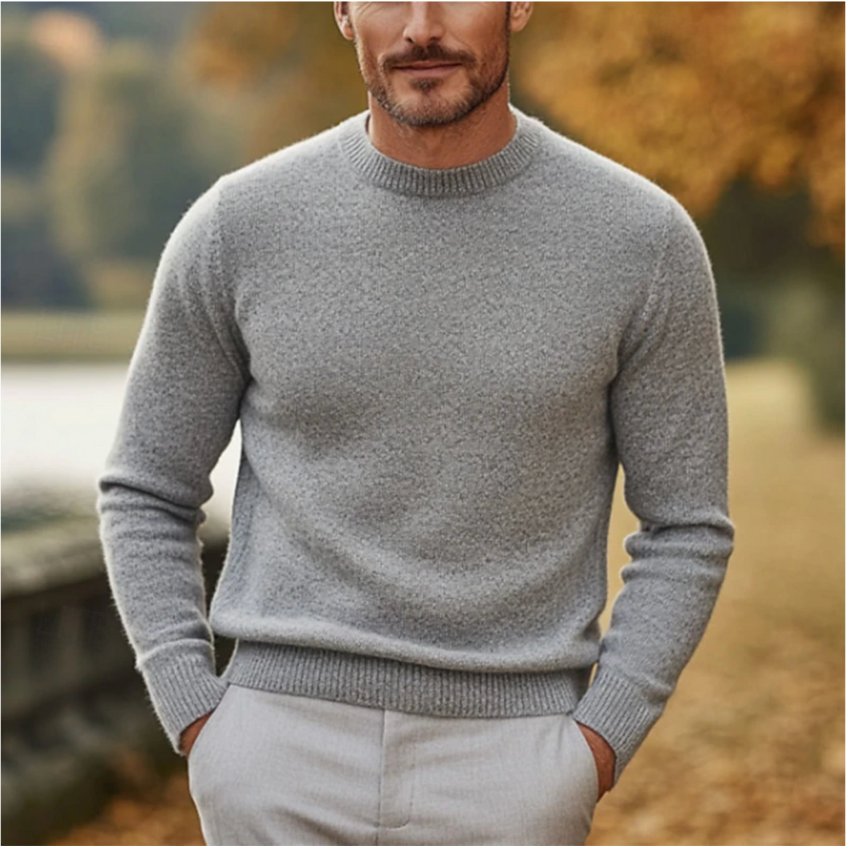 Men's Knit Pullover | Classic Warmth & Comfort 1