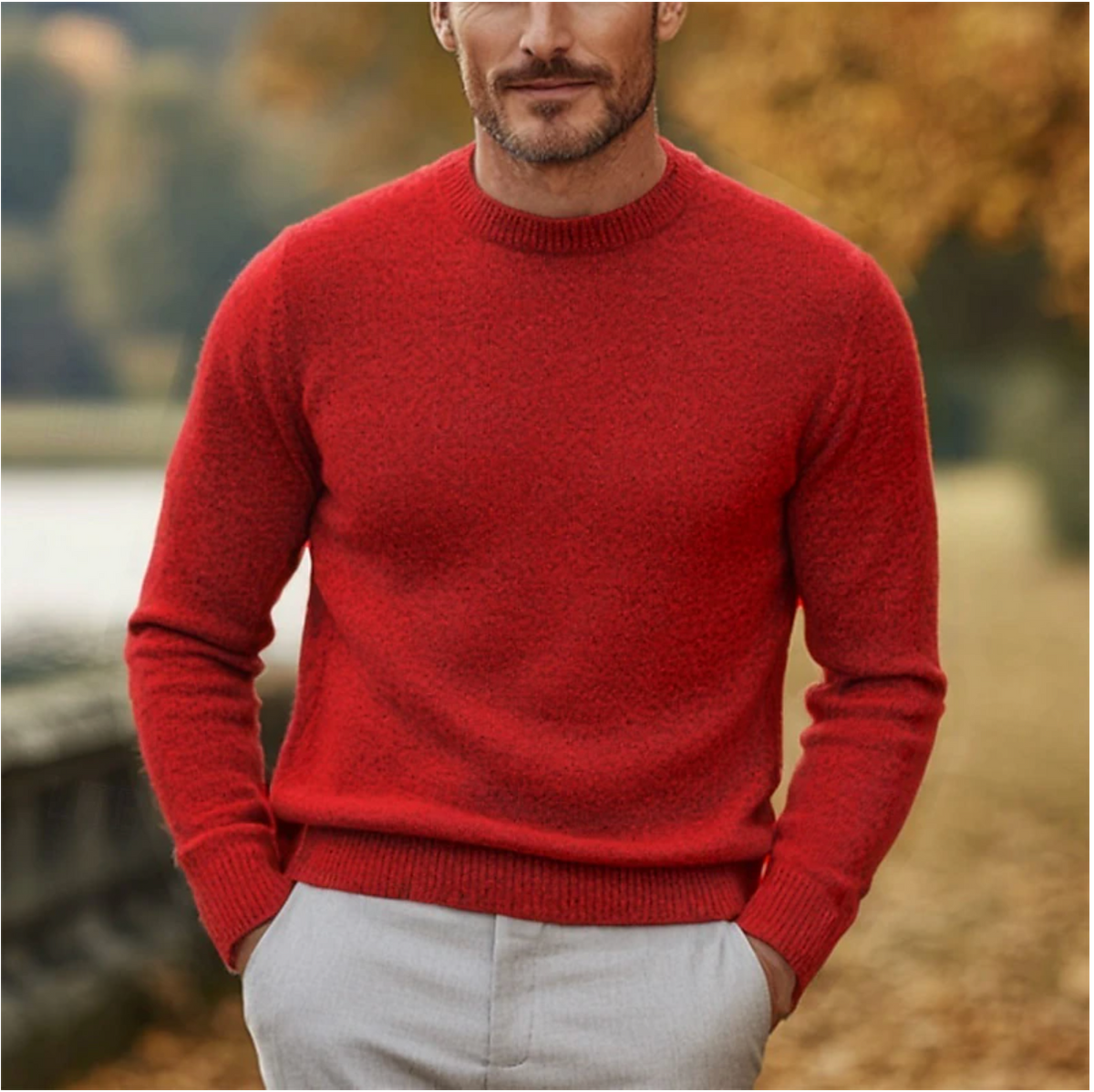 Men's Knit Pullover | Classic Warmth & Comfort 5