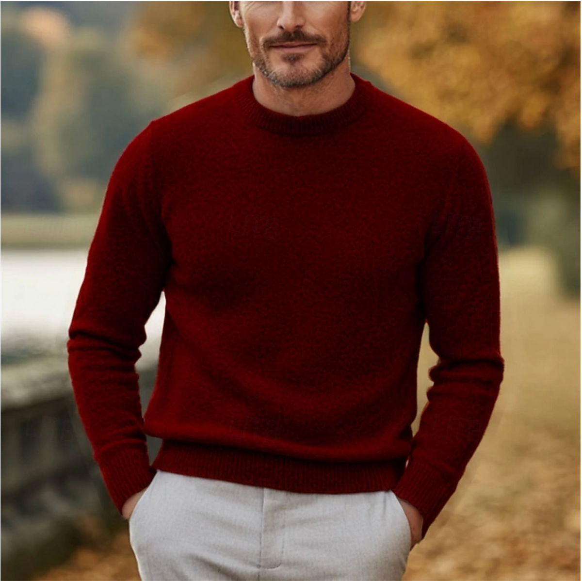 Men's Knit Pullover | Classic Warmth & Comfort 4
