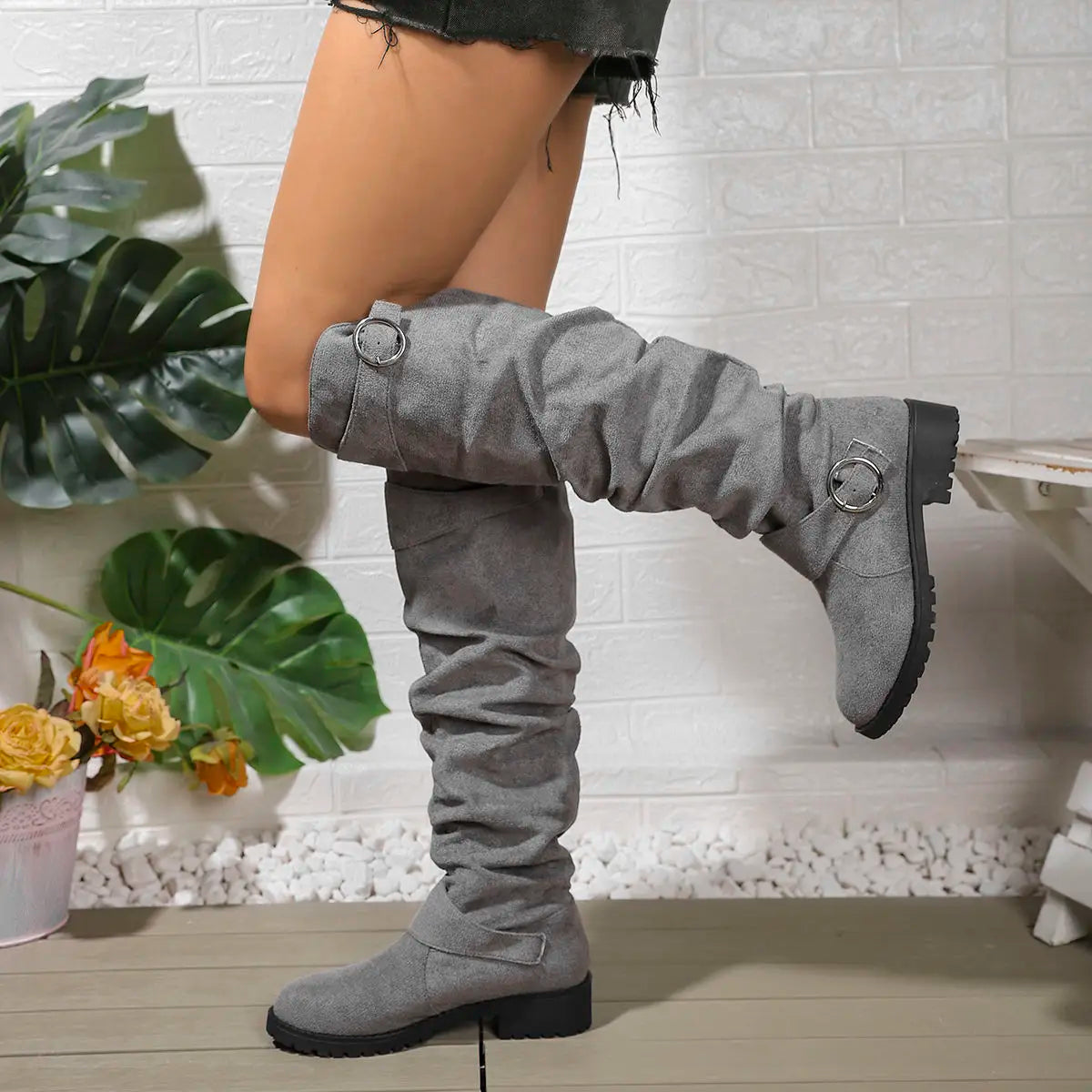 Women's Knee High Boots | Slouchy Fit & All Day Comfort 1