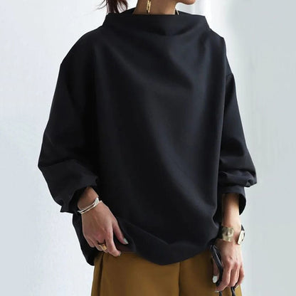 Women's High-Neck Top | Soft & Relaxed Comfort 6