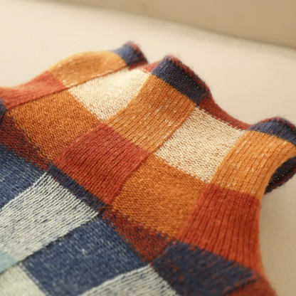 Women's Check Jumper | Relaxed Fit & Cozy Knit 4