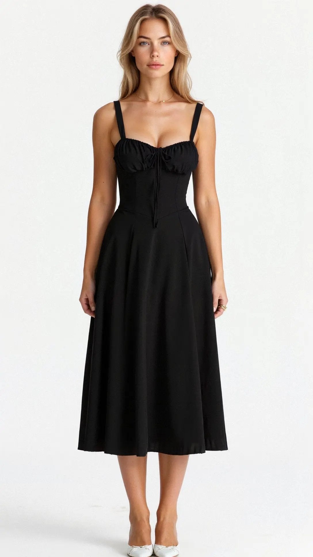 Sleeveless Midi Dress for Women – Effortless Summer Style & Comfort 1