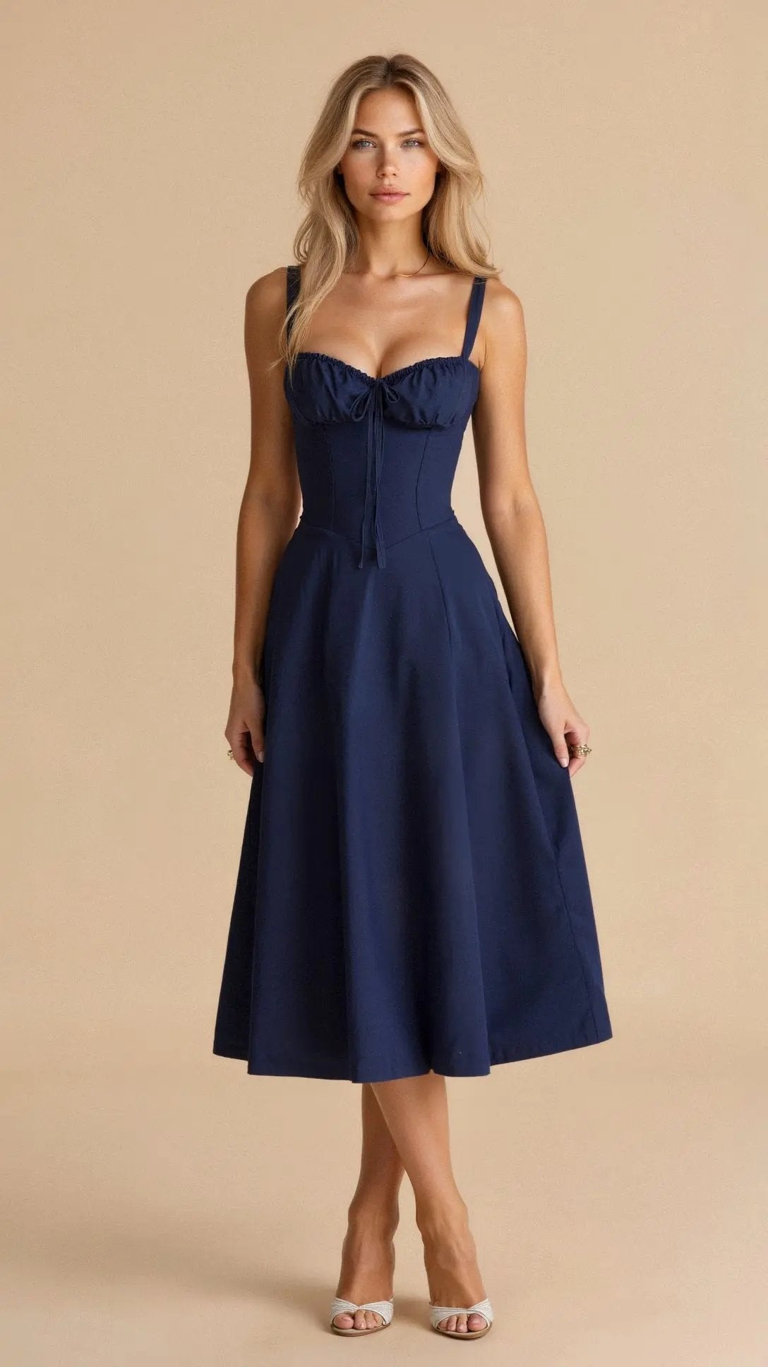 Sleeveless Midi Dress for Women – Effortless Summer Style & Comfort 6