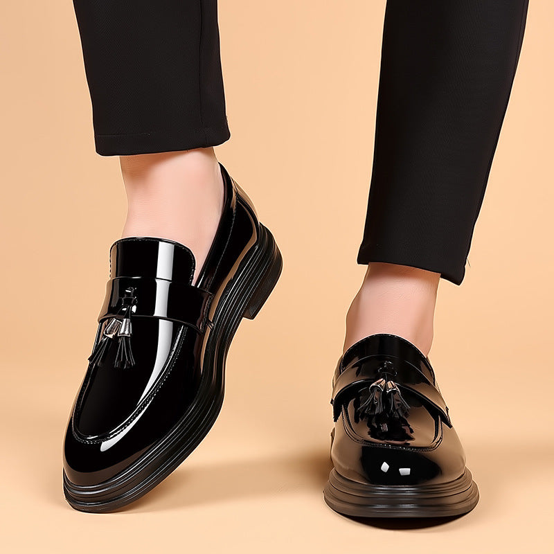 Men's Tassel Penny Loafers | Slip-On & Polished Finish 1