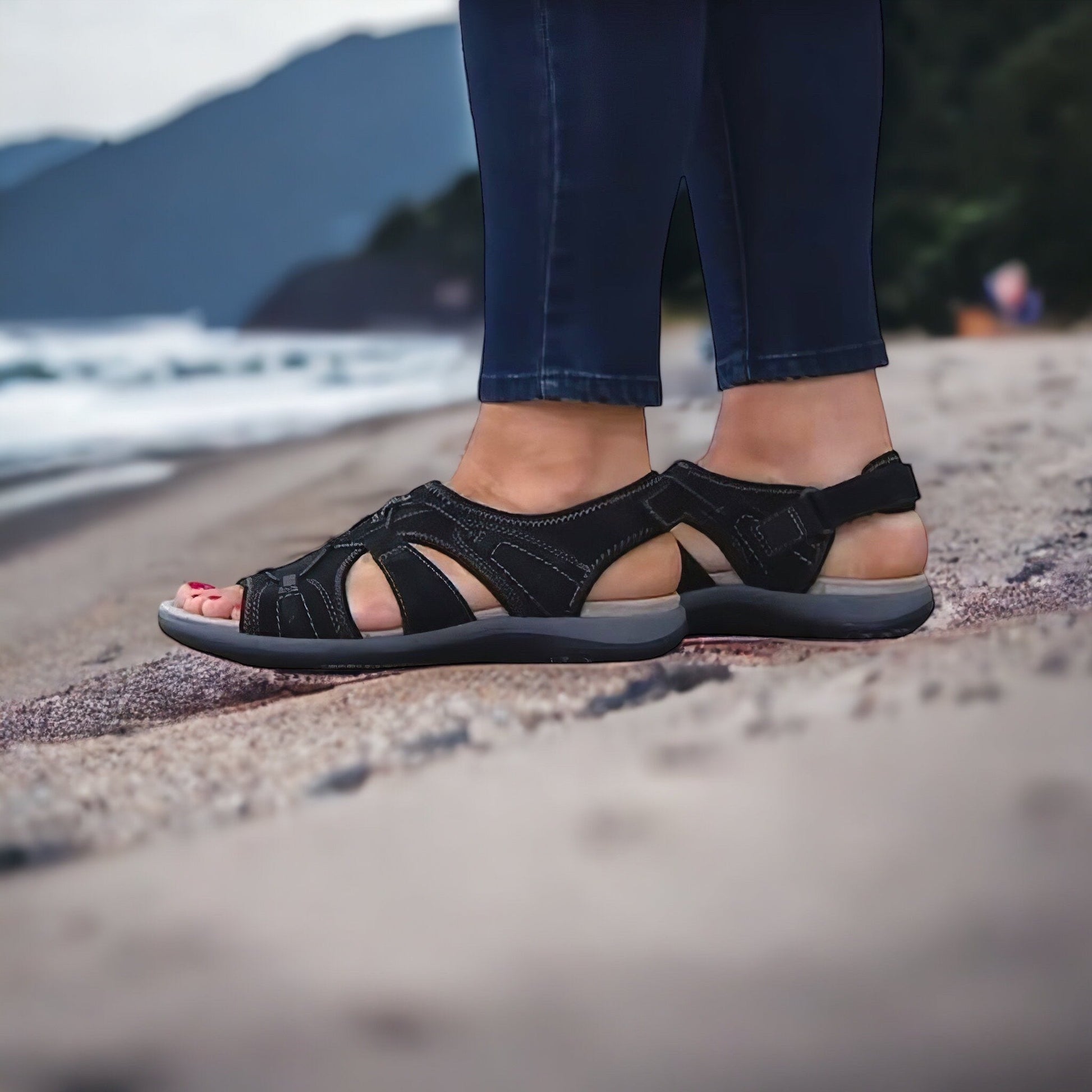 Strappy Wedge Sandals for Women – Chic & Comfortable Summer Style 1