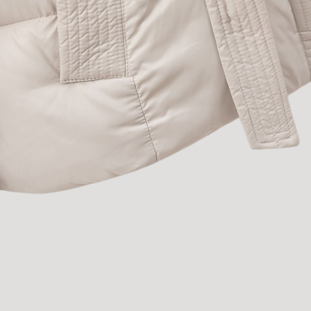 Stylish Hooded Puffer Jacket for Winter Wear