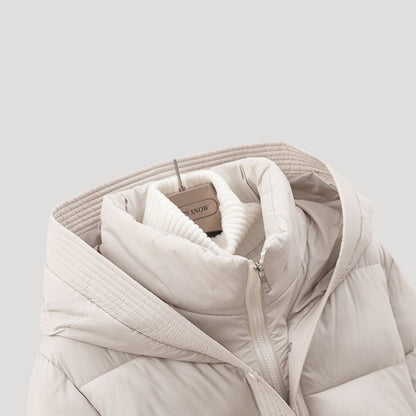 Stylish Hooded Puffer Jacket for Winter Wear