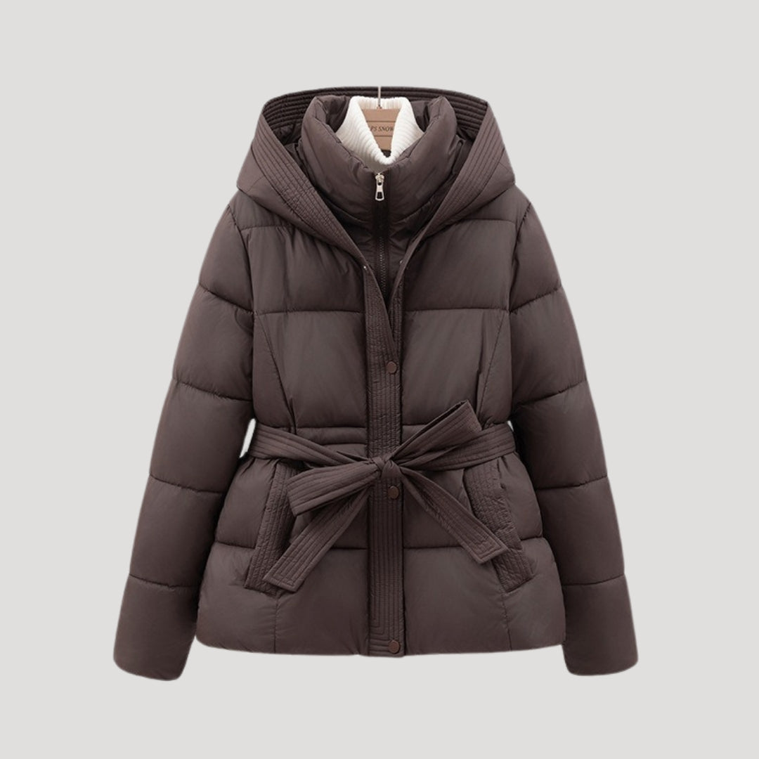 Stylish Hooded Puffer Jacket for Winter Wear