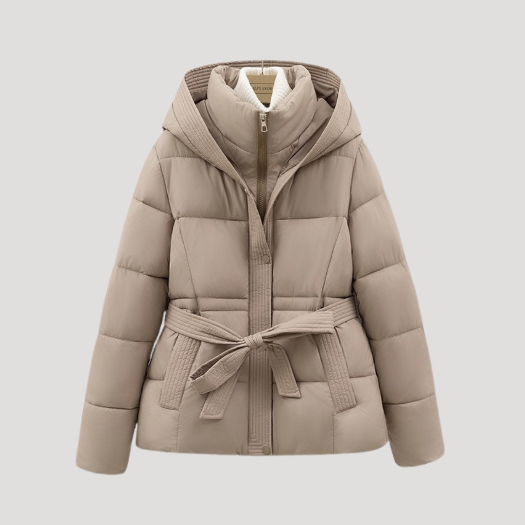 Stylish Hooded Puffer Jacket for Winter Wear