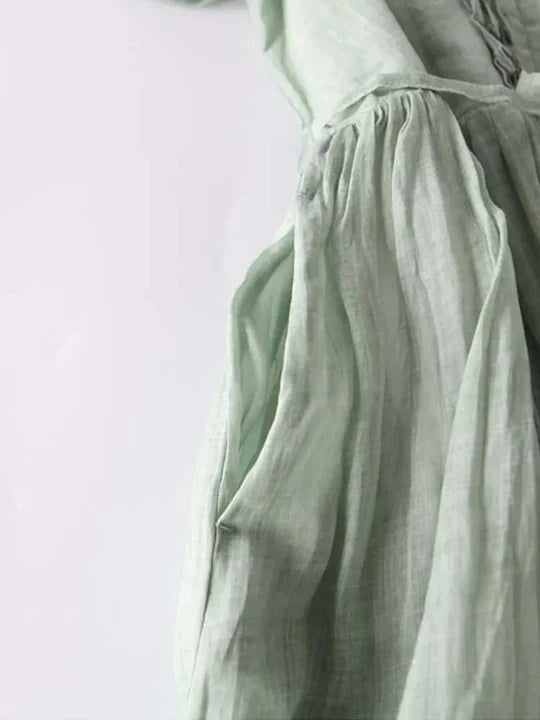 Women's Summer Midi Dress | Airy Linen & Flattering Fit