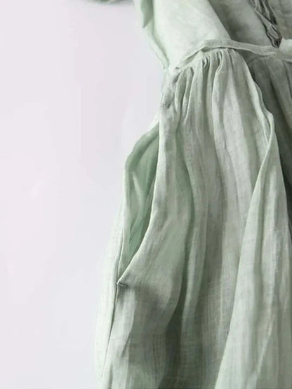 Women's Summer Midi Dress | Airy Linen & Flattering Fit