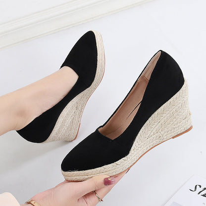 Women's Wedge Shoes | Closed Toe & Jute Heel