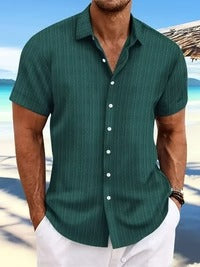 Summer Short-Sleeve Men's Shirt 5