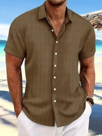 Summer Short-Sleeve Men's Shirt 6