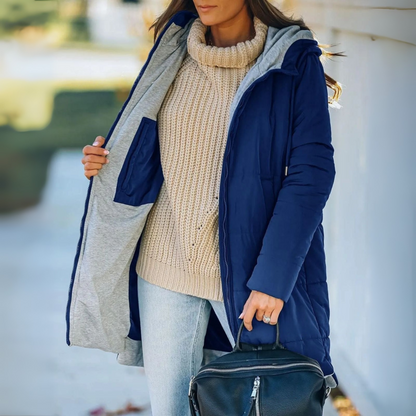 Women's Hooded Jacket | Warm & Wind Resistant 4