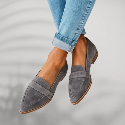 Women's Cushioned Loafers Flexible Sole Slip On Shoes 5