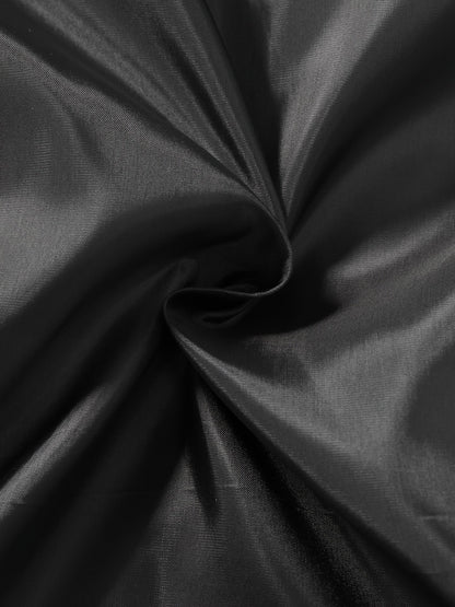 Side view of the women's belted padded winter coat