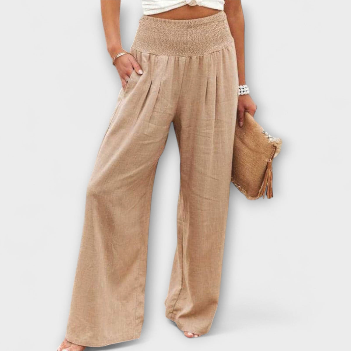 Thearya - Chic Wide-Leg Trousers for Any Occasion