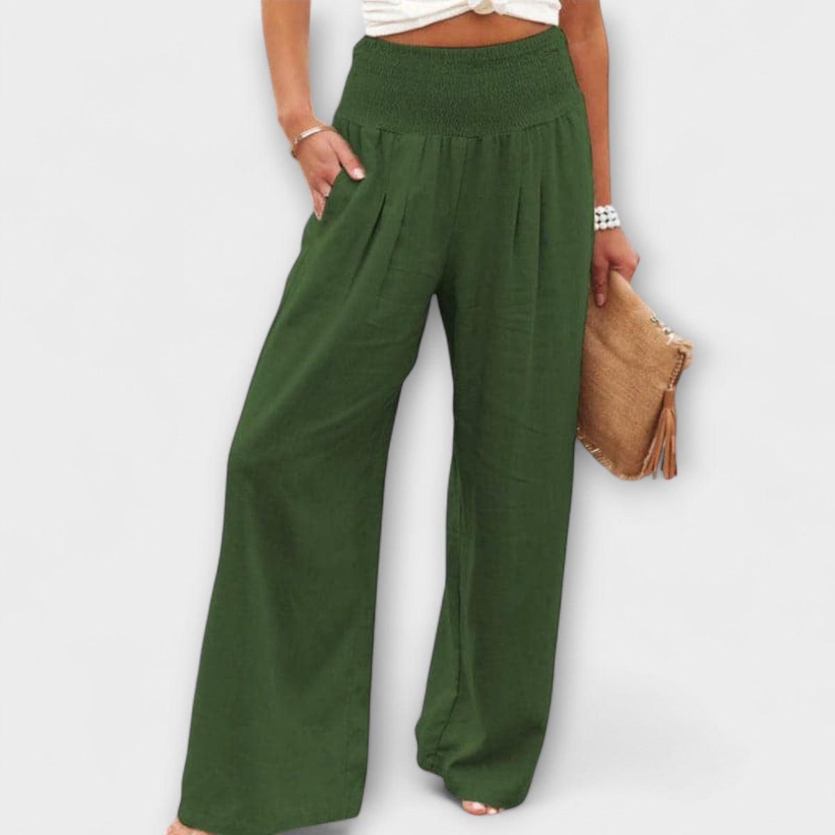 Thearya - Chic Wide-Leg Trousers for Any Occasion