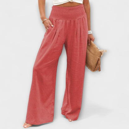 Thearya - Chic Wide-Leg Trousers for Any Occasion