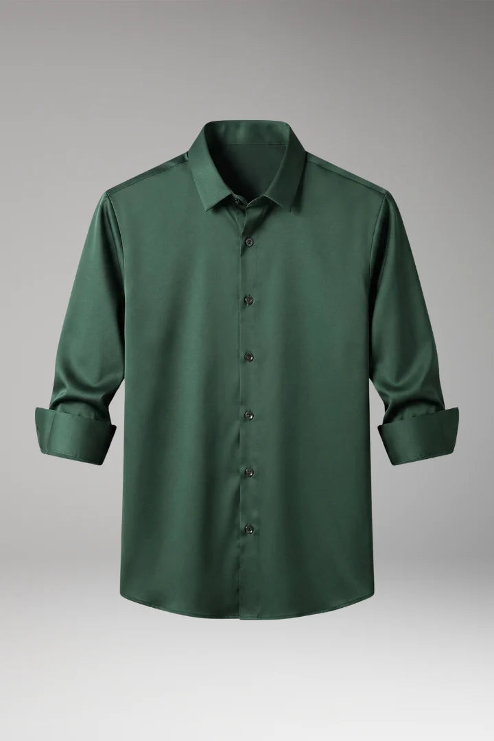 Tommy Men's Shirt with Button Placket and Slim Fit 1
