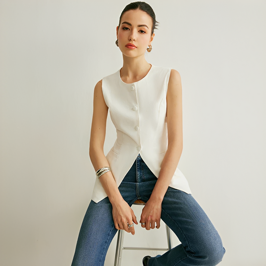 Top Vest Women's | Sleeveless & Elegant