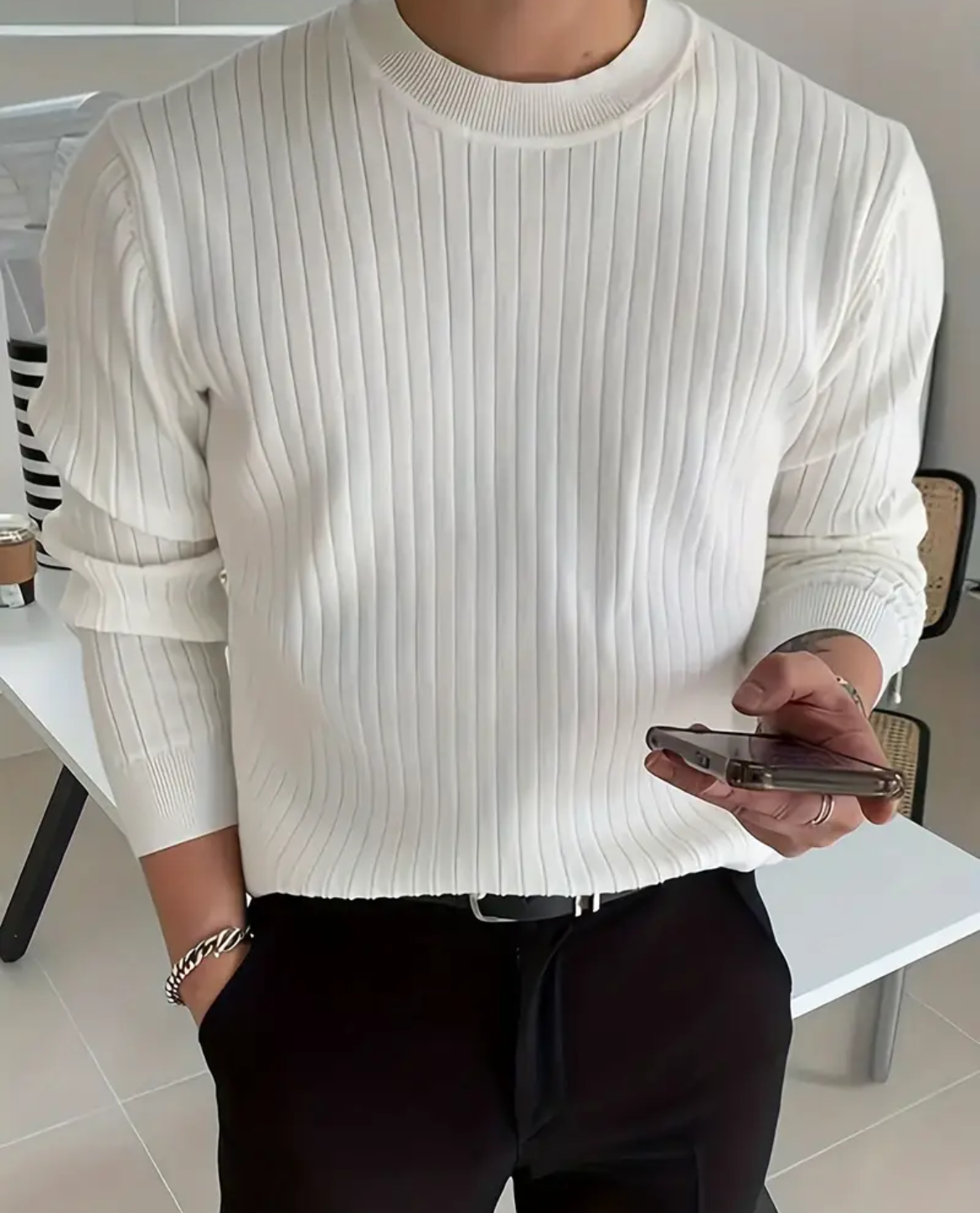 Torcello Ribbed Sweater 1