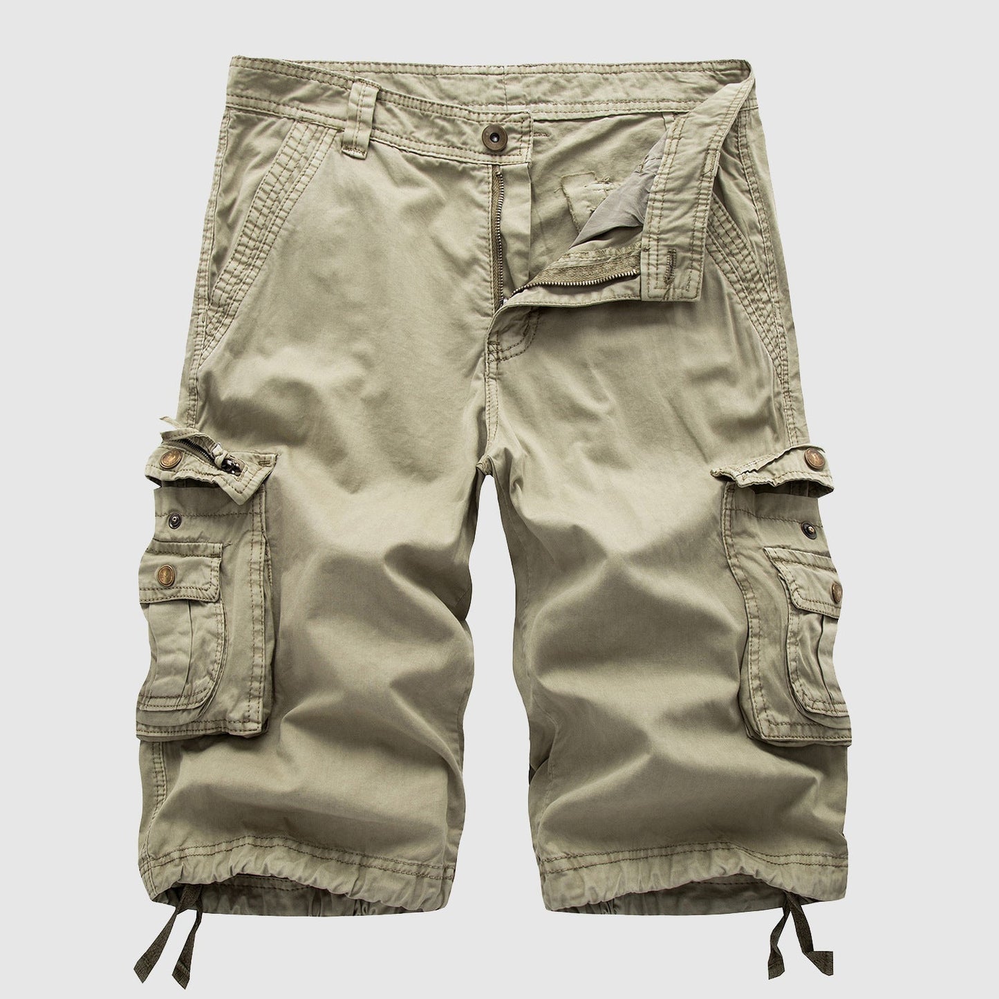 Tristan | Men's Cargo Knee Length Shorts 0