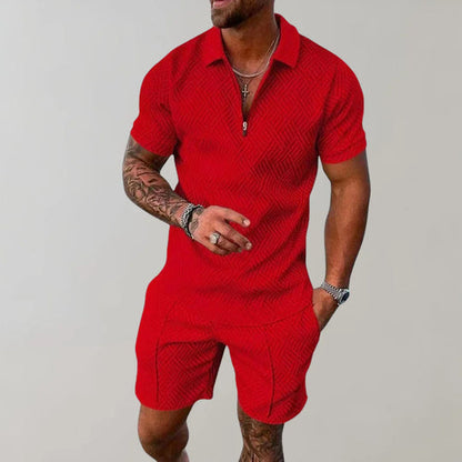 Two-Piece Summer Set for Men Casual Comfort Designed for Summer Days 1